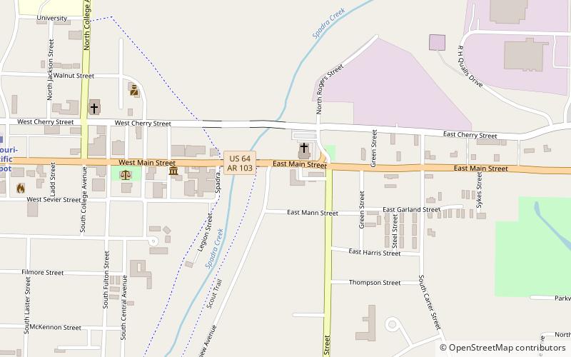 Dunlap House location map
