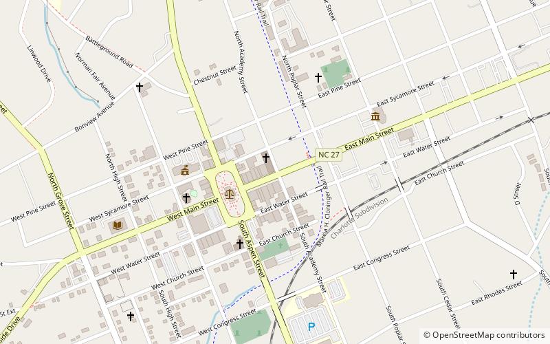 First United Methodist Church location map