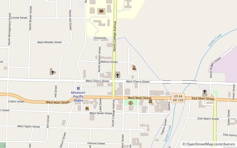 First Presbyterian Church location map