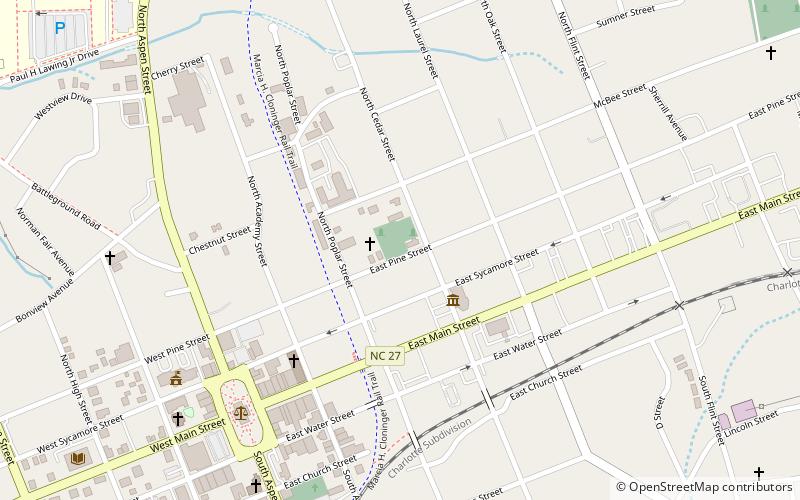 St. Luke's Church and Cemetery location map