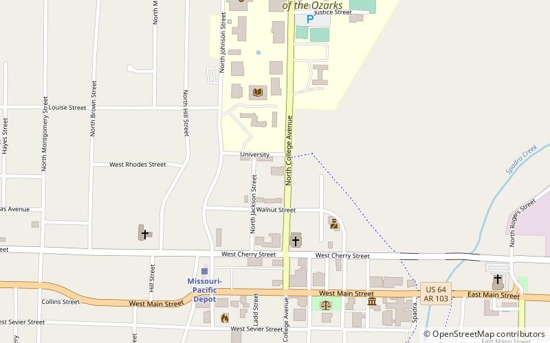 Clarksville National Guard Armory location map