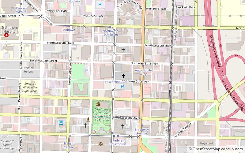 St. Paul's Cathedral location map