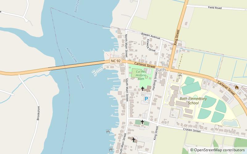 Palmer-Marsh House location map