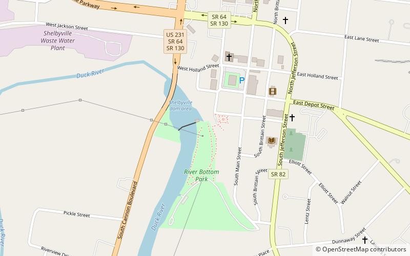 The Fly Arts Center location map