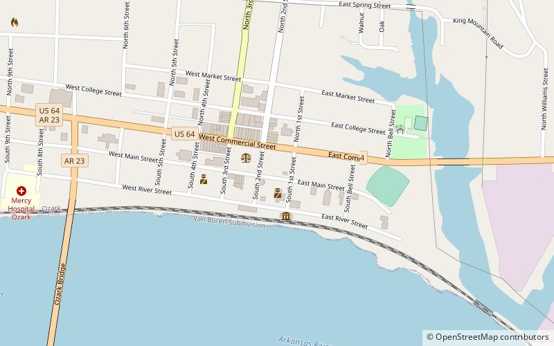 Bristow Hotel location map