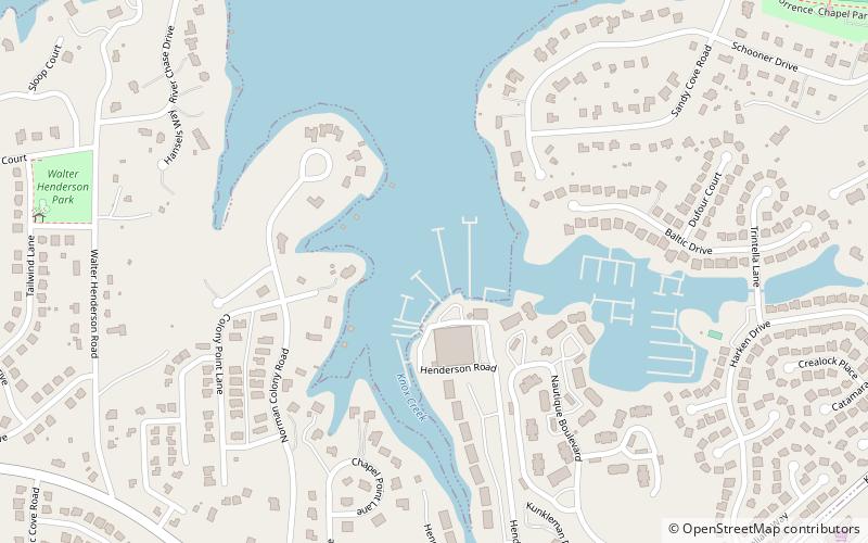 Holiday Marina location map