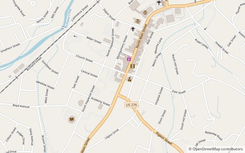Waynesville Municipal Building location map
