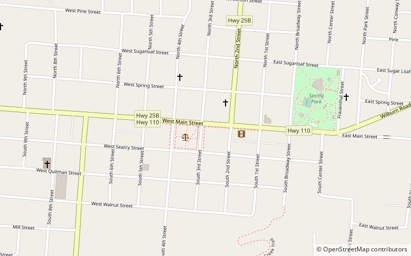 Ellen Hobgood Gallery location map