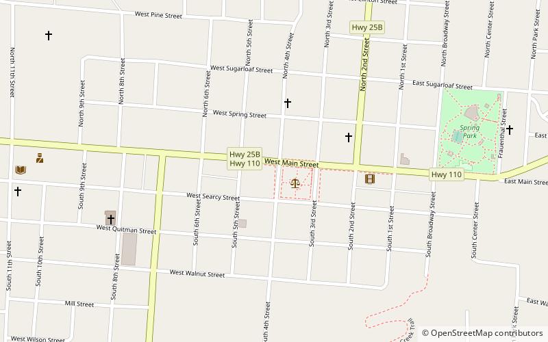 T.E. Olmstead & Son Funeral Home location map