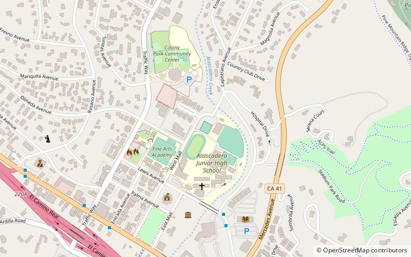 Atascadero Printery location map