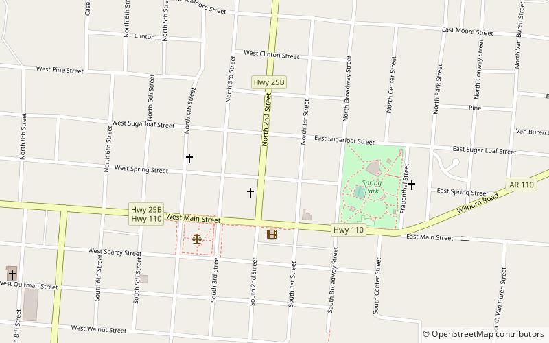 Hugh L. King House location map
