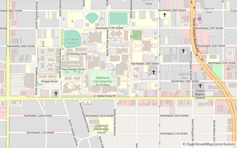 Kirkpatrick Auditorium location map