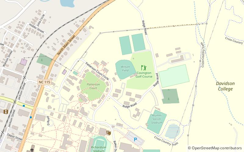 t henry wilson jr field davidson location map