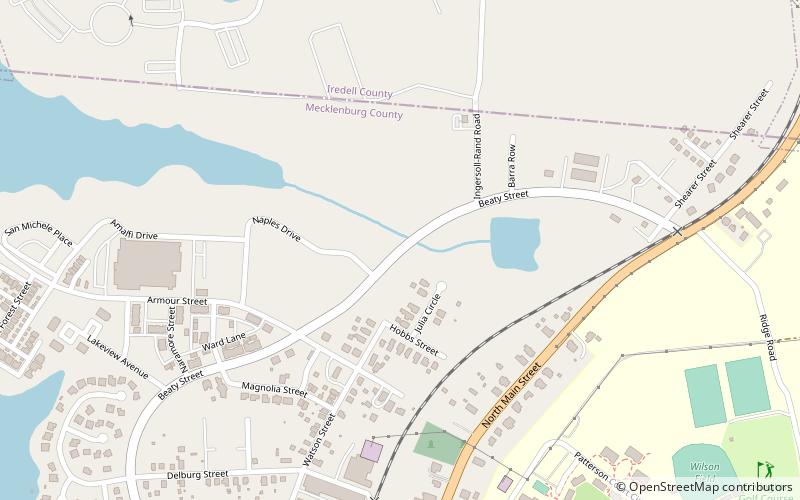 davidson historic district location map
