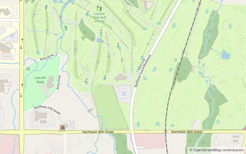 Lincoln Park Golf Shop location map