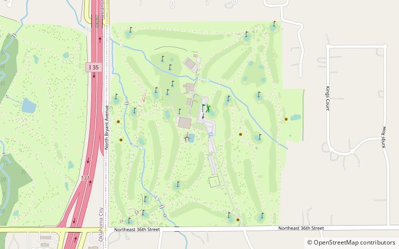 twin hills golf country club oklahoma city location map