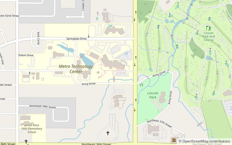 park rozrywki springlake oklahoma city location map
