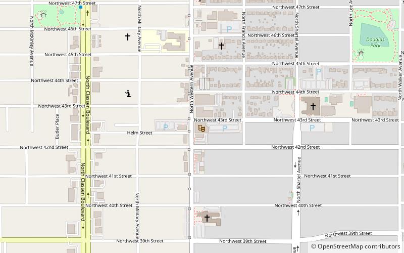Will Rogers Theatre location map