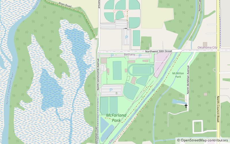 snu stadium oklahoma city location map