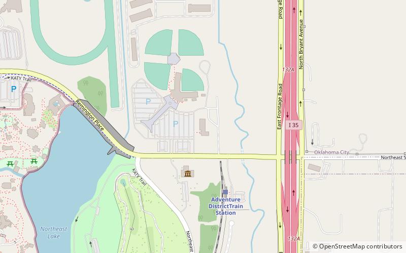 National Softball Hall of Fame and Museum location map