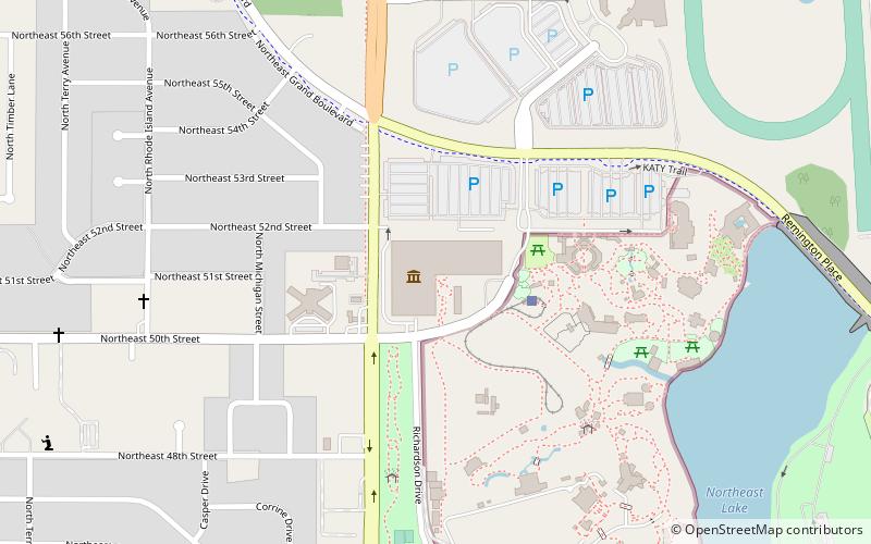 Science Museum Oklahoma location map