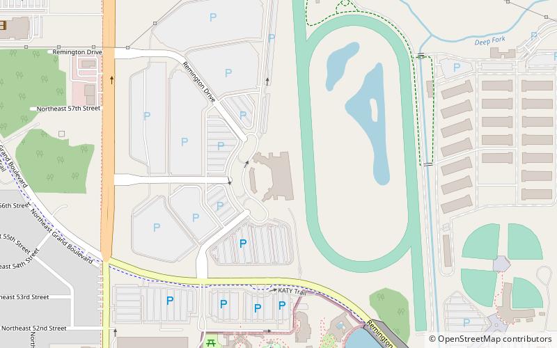 Remington Park location map