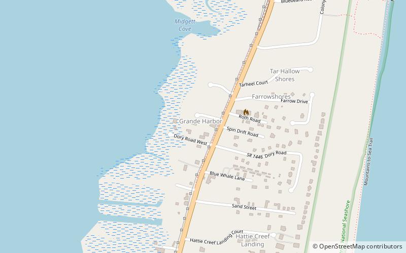 Rasmus Midgett House location map