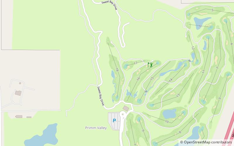 Primm Valley Golf Club location map
