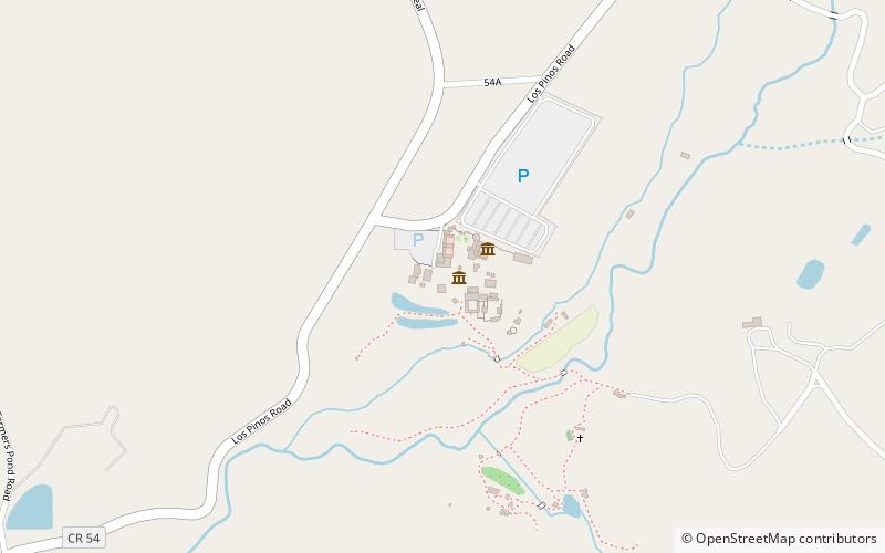 El Rancho de las Golondrinas location map