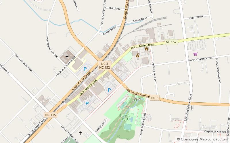 Mooresville Graded School District location map