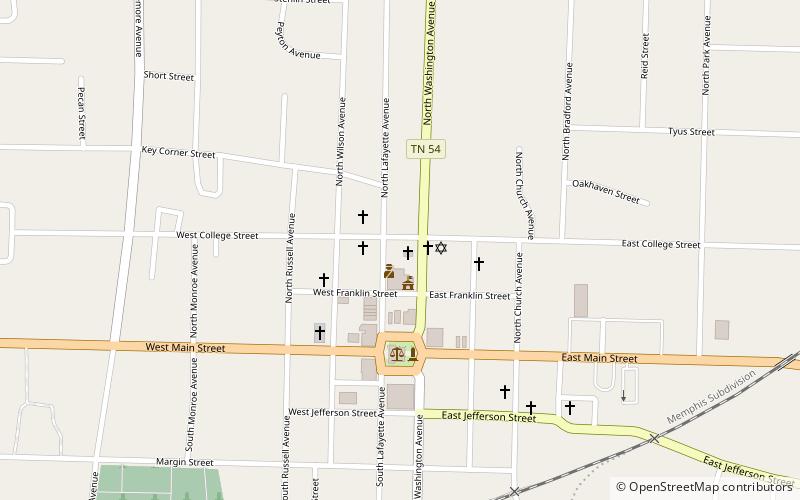Zion Church location map