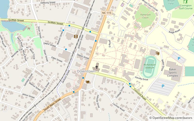 Eumenean Hall location map
