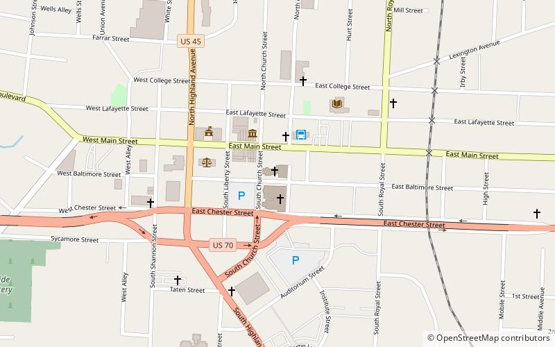 Saint Luke's Episcopal Church location map