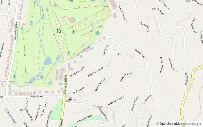 Proximity Park Historic District location map