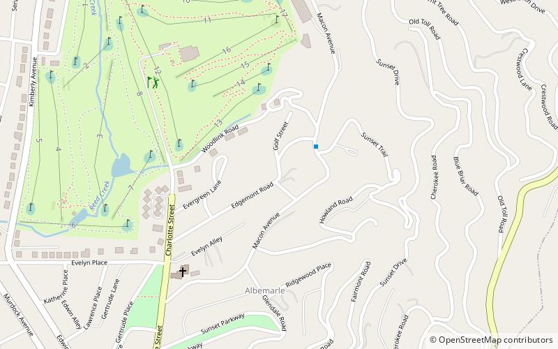 Dr. Carl V. Reynolds House location map