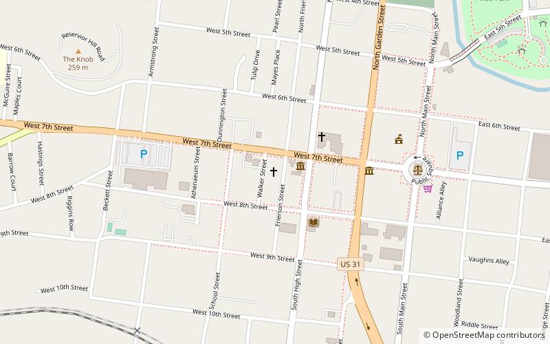 St. Peter's Episcopal Church location map