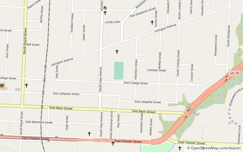 rothrock field jackson location map