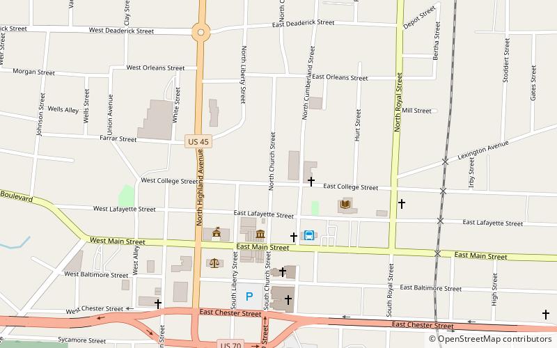 Carnegie Center for Arts and History location map