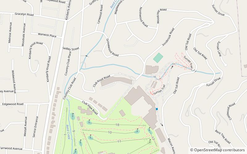 Grovewood Village location map