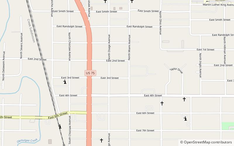 Eastside Baptist Church location map