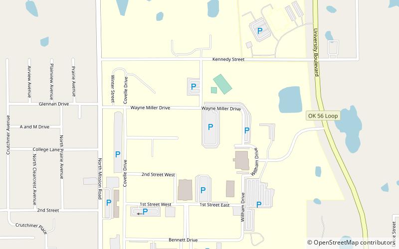 Oklahoma State University Institute of Technology location map