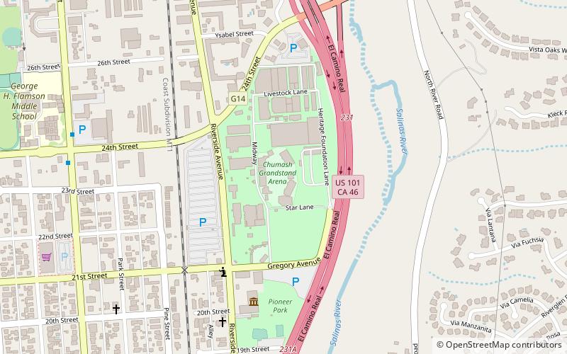 paso robles event center location map
