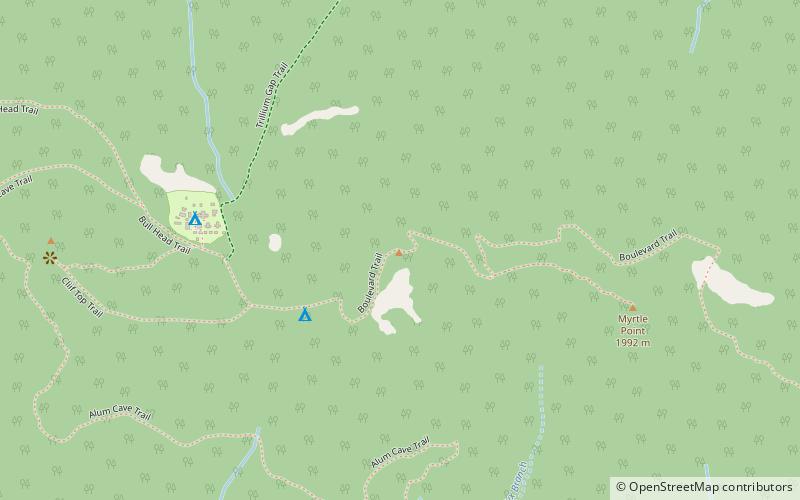 Mount Le Conte location map