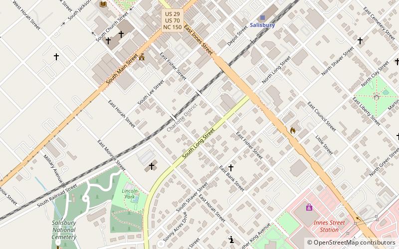 Brooklyn–South Square Historic District location map