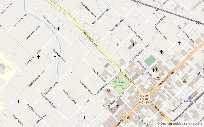 Fulton–Mock–Blackmer House location map