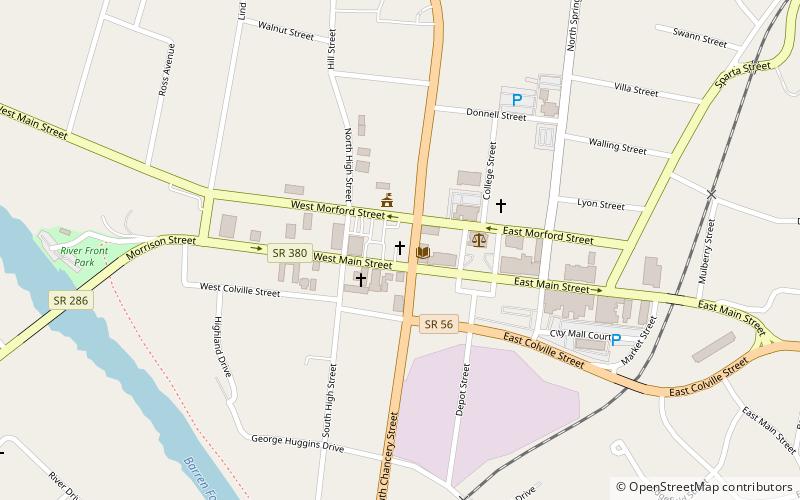 First Methodist Church location map