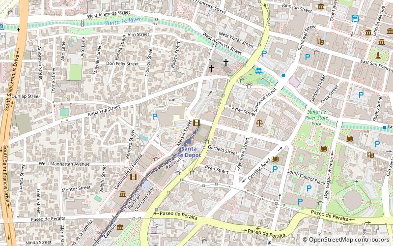 Jean Cocteau Cinema location map