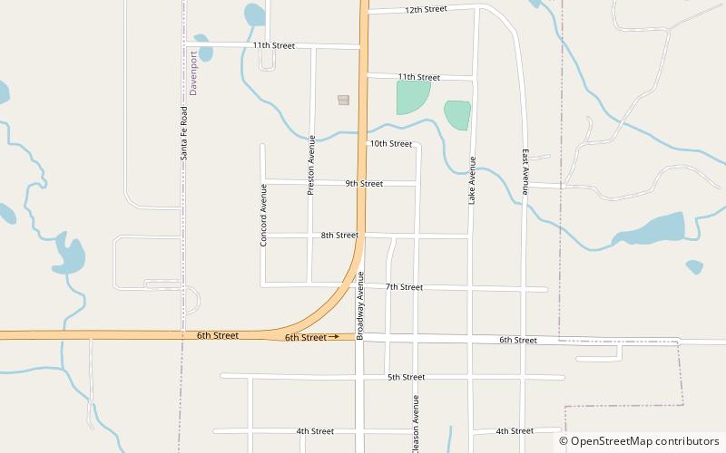 davenport location map