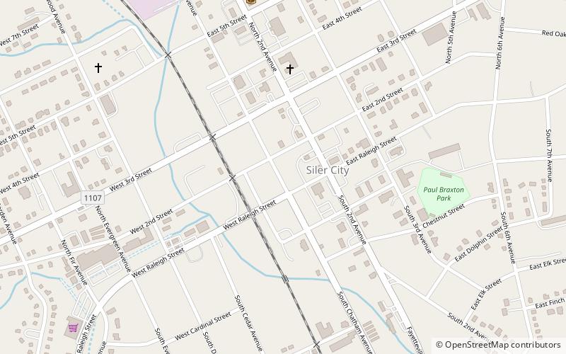 hotel hadley siler city location map