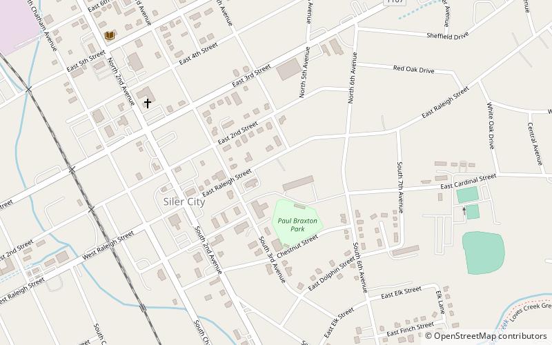 gregson hadley house siler city location map